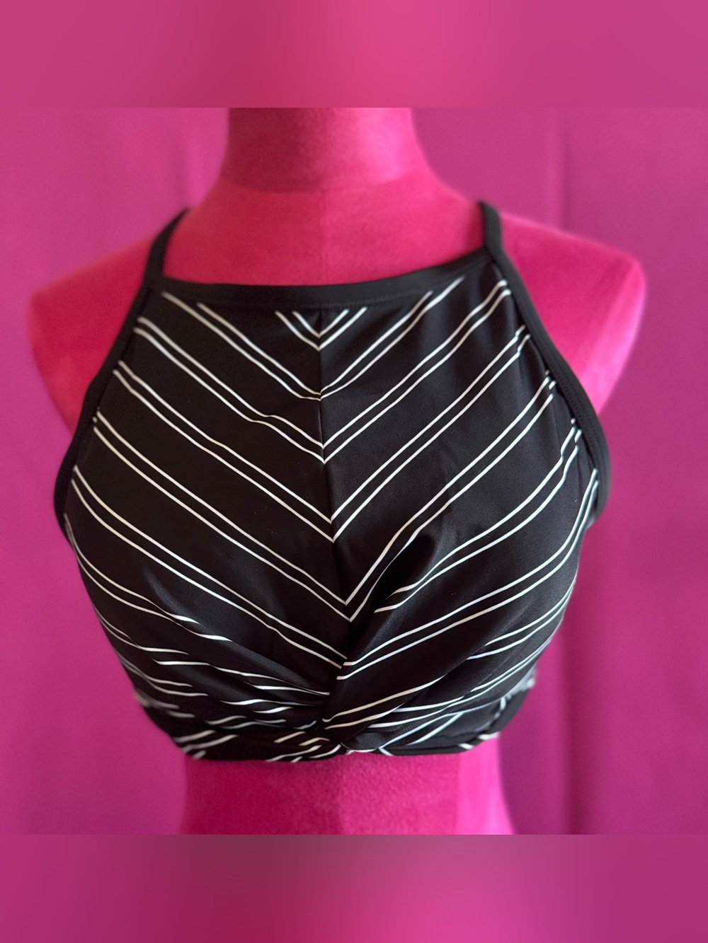 High Neck Bikini Top